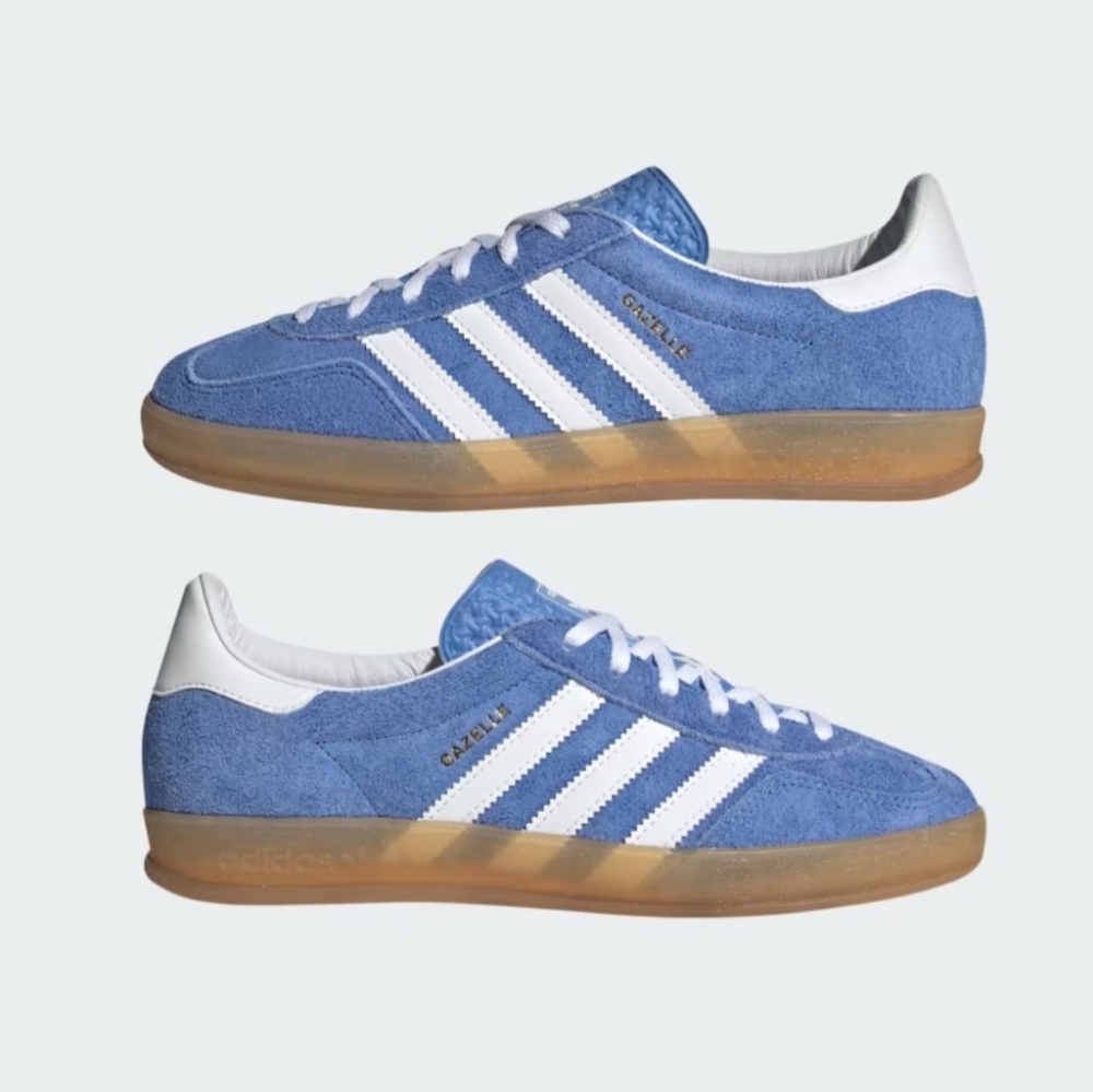 Adidas Gazelle Shoes 8.5 Blue Fusion NIB